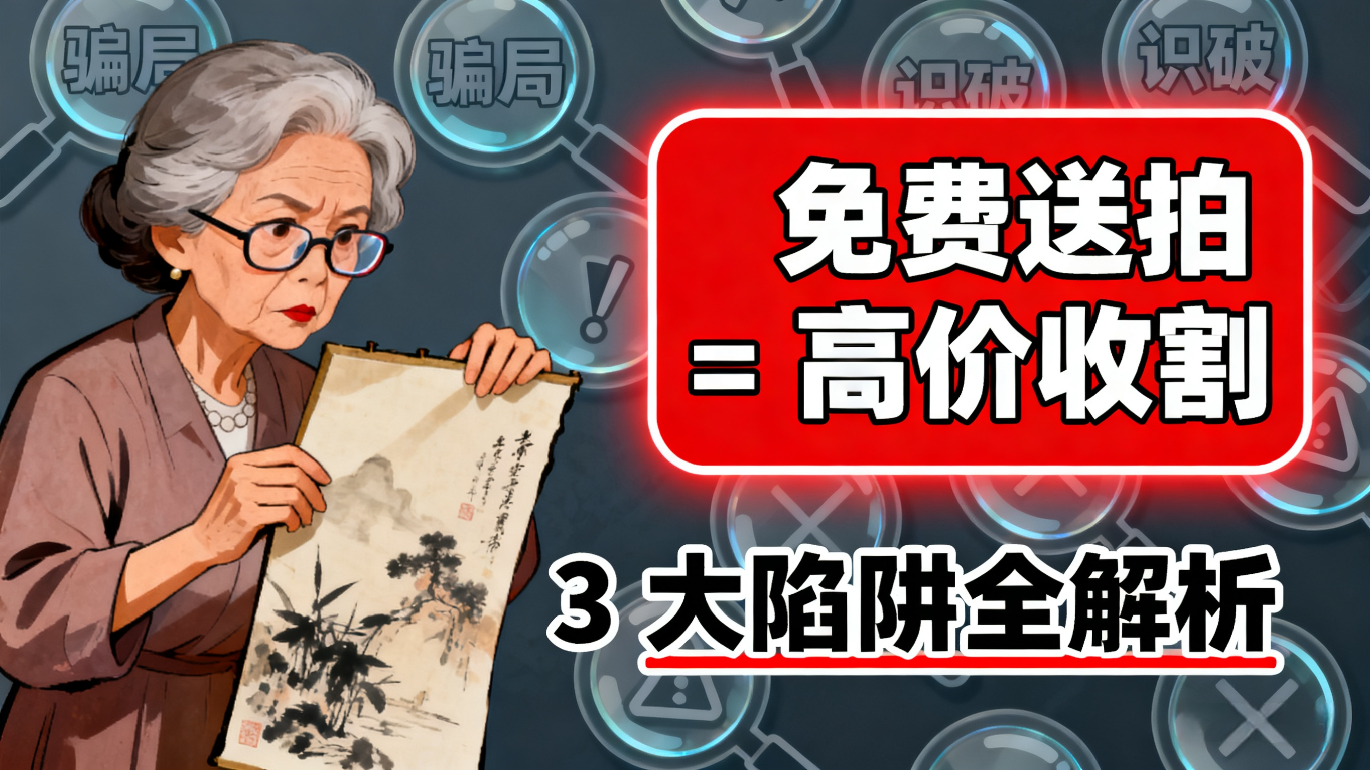 藏家哭诉：免费拍卖没成交，倒赔 8 万保证金！